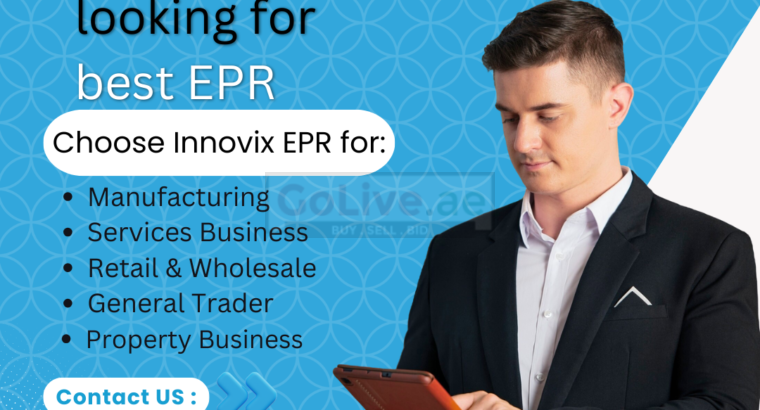 Best Innovix EPR Software Services For All Businesses