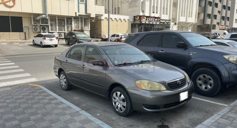 Toyota Corolla 2006 Good Condition