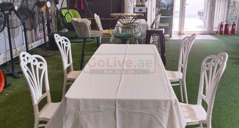 Furniture Rentals, Tables, Chairs, Bean Bags, Inflatables For All Events In Dubai and all Emirates