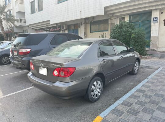 Toyota Corolla 2006 Good Condition
