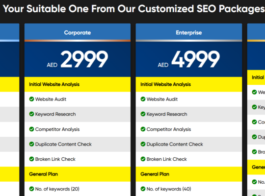 SEO Packages in Dubai | Boost Your Rankings with Digital Arabia