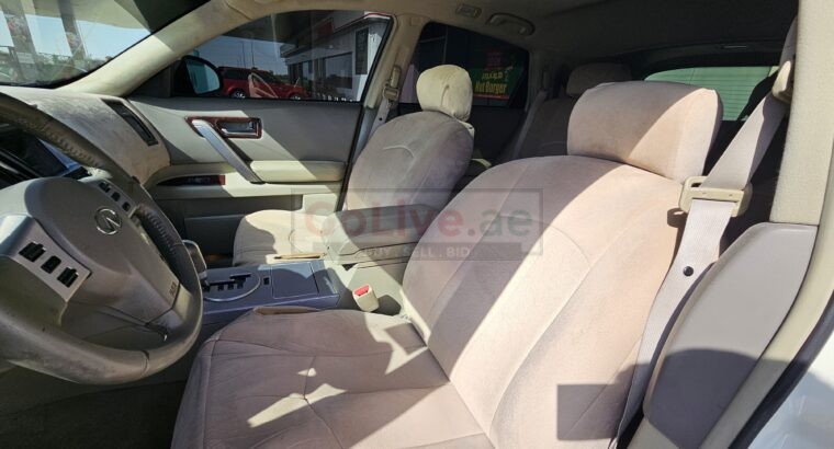 Infiniti fx35 Fully Loaded, GCC, Less kms Driven, 1st Owner