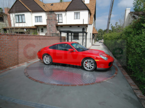 Garage turntable installation in Ras Al Khaimah