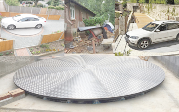 Turntable parking system in Ras Al Khaimah