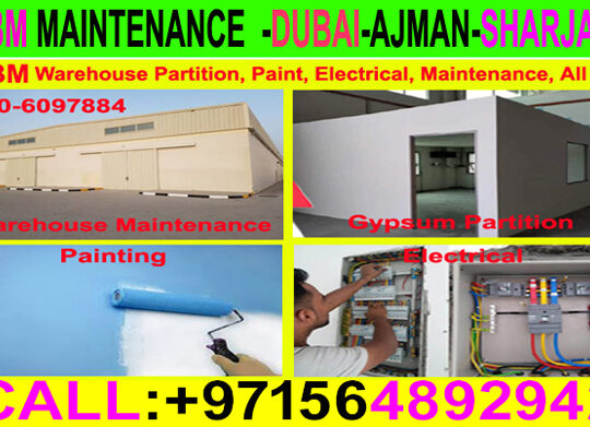 Maintenance Contractor Dubai Ajman Sharjah