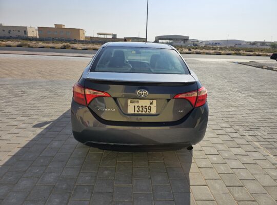Toyota Corolla LE 2017, Fully Automatic, Usa Specs in Good Condition