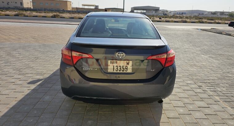Toyota Corolla LE 2017, Fully Automatic, Usa Specs in Good Condition