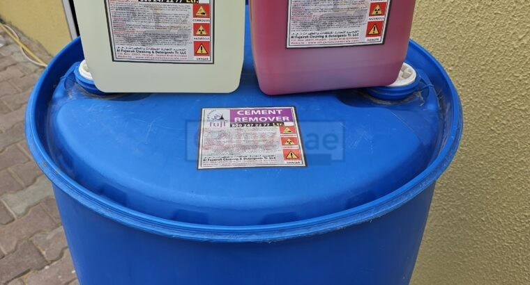 Cement remover for tools ( Construction Tools Cleaning Acid in Ras Al Khaimah UAE )