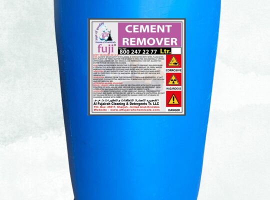 Cement remover ( Cement Scale Remover Chemical factory in Ras Al Khor Industrial Area Dubai )