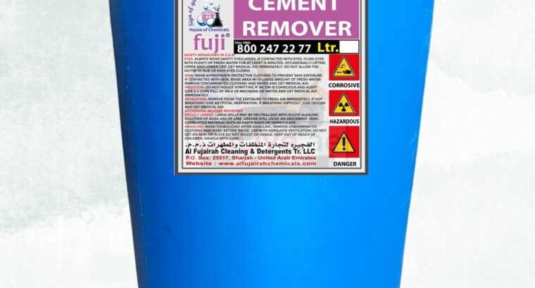 Cement remover ( Cement Scale Remover Chemical factory in Haima Oman )