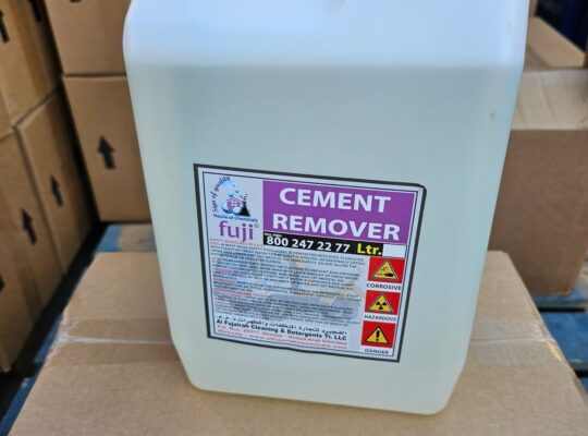 Cement remover ( Cement Scale Remover Chemical factory in Sajaa ind Area Sharjah )