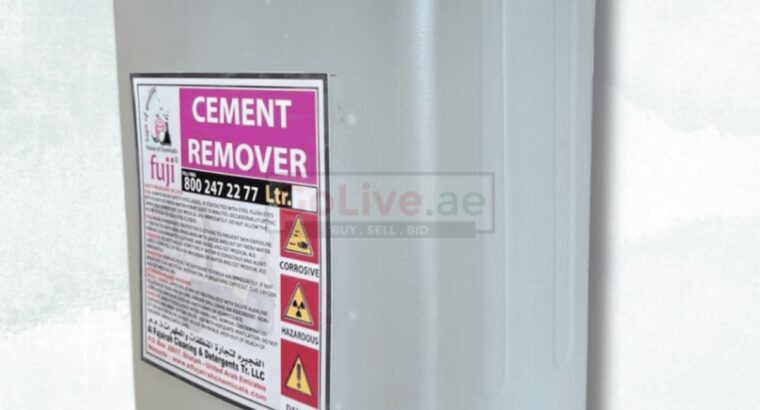 Cement remover ( Cement Scale Remover Chemical factory in Sajaa ind Area Sharjah )