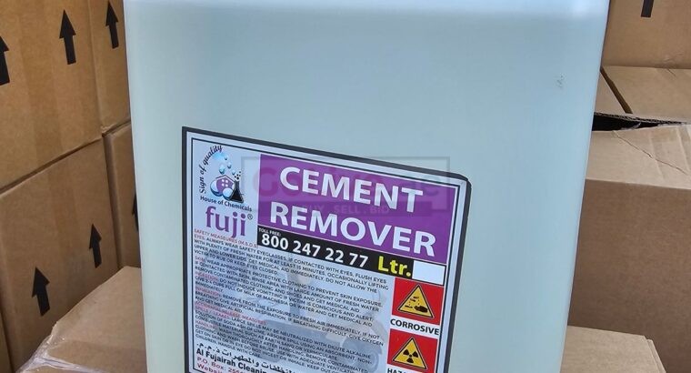 Cement remover ( Cement Scale Remover Chemical Supplier in Jalan Bani Bu Hassan City of Oman )