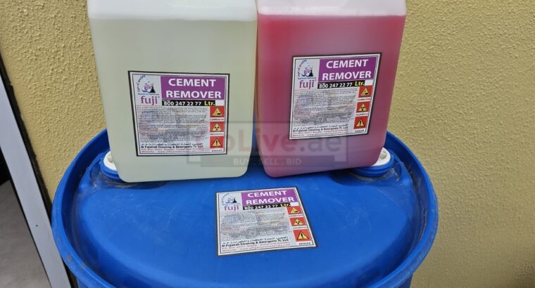 Chemical Chemical cement remover ( Chemical Manufacturer in Ras Al Khaimah UAE )
