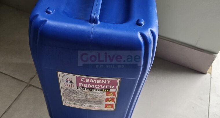 Chemical Chemical cement remover ( Chemical Manufacturer in Ras Al Khaimah UAE )