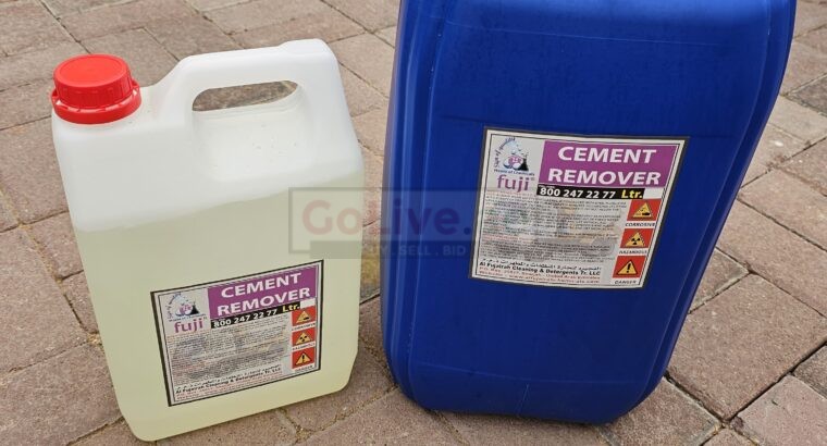 Cement remover for tools ( Construction Tools Cleaning Acid in UAE )