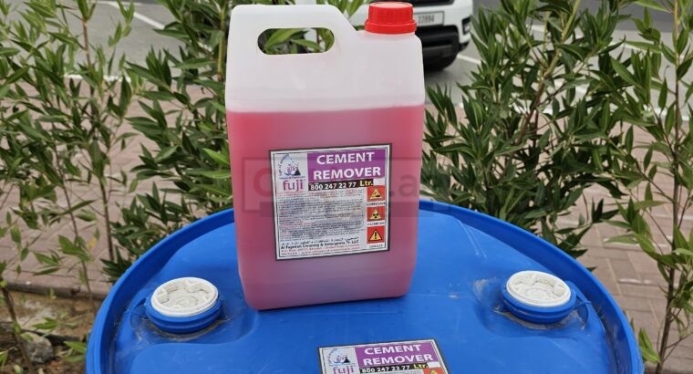 Cement remover for tools ( Construction Tools Cleaning Acid in UAE )