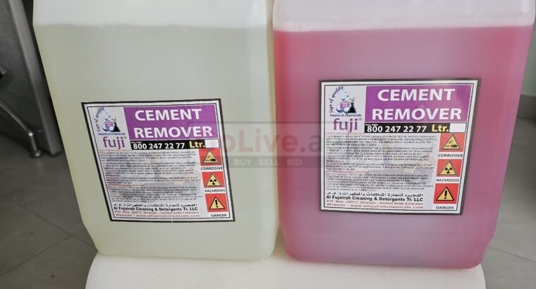 Cement remover for tools ( Construction Tools Cleaning Acid in Umm Al Quwain UAE )