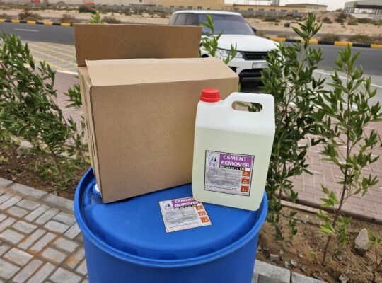 Cement remover for tools ( Construction Tools Cleaning Acid in Saudi Arabia )