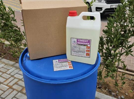 Cement remover for tools ( Construction Tools Cleaning Acid in Saudi Arabia )