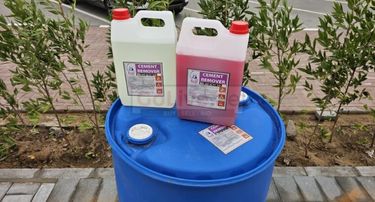 Cement remover for tools ( Construction Tools Cleaning Acid in Fujairah UAE )