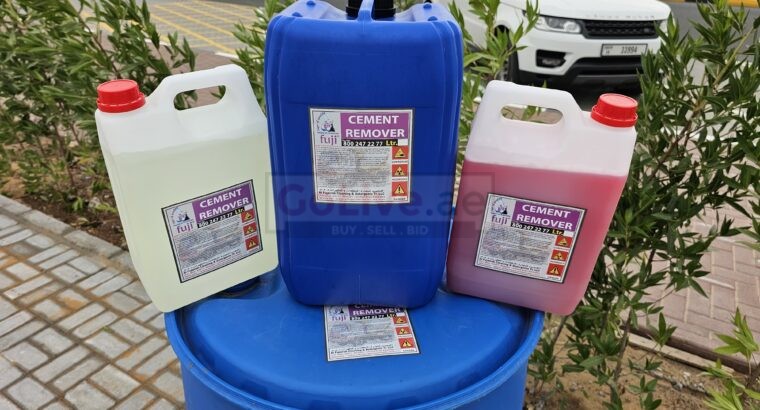 Cement remover for tools ( Construction Tools Cleaning Acid in Fujairah UAE )