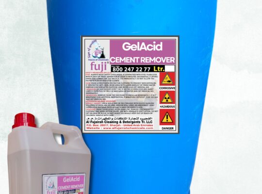 GelAcid Trucks Cement Remover Chemical 200 LTR DRUM 750 AED