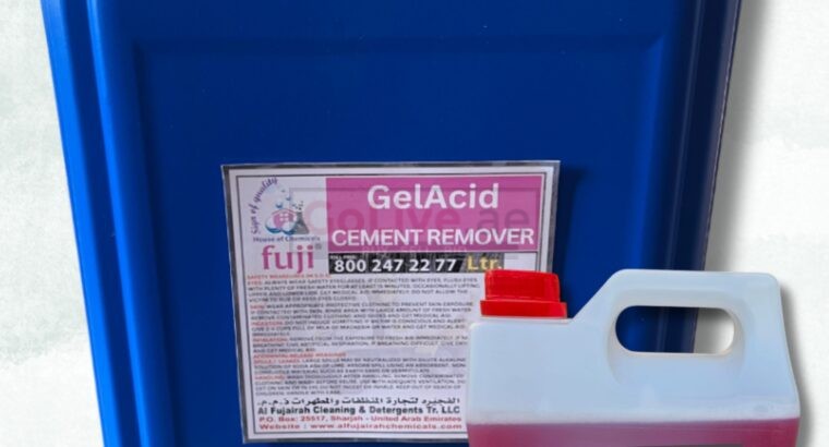 GelAcid Cement Scale Remover