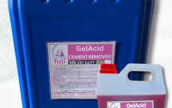 GelAcid Cranes Cement Remover Chemical 20 LITER CAN 80 AED