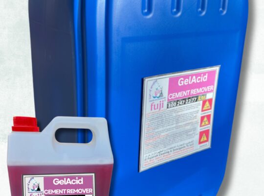 GelAcid Cranes Cement Remover Chemical 20 LITER CAN 80 AED