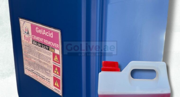 GelAcid Cement Cleaning Chemical 20 LTR