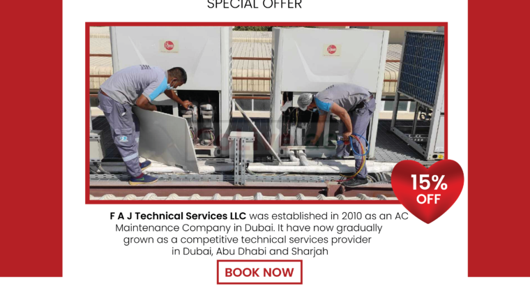 Enjoy Special Valentine’s Day AC Service from FAJ Technical Services LLC