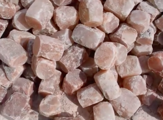 Pink rock salt for livestock ( Himalayan salt licks for animals in AL AIN )