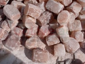 Pink rock salt for livestock ( Himalayan salt licks for animals in RAS AL KHAIMAH )