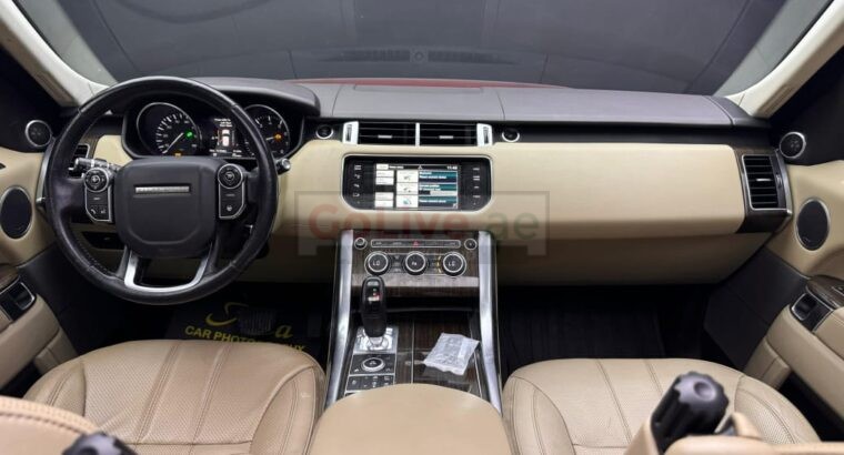 2014 I RANGE ROVER SPORT I HSE I FULL OPTION I Chery Red Limited Edition | Luxury Interiors