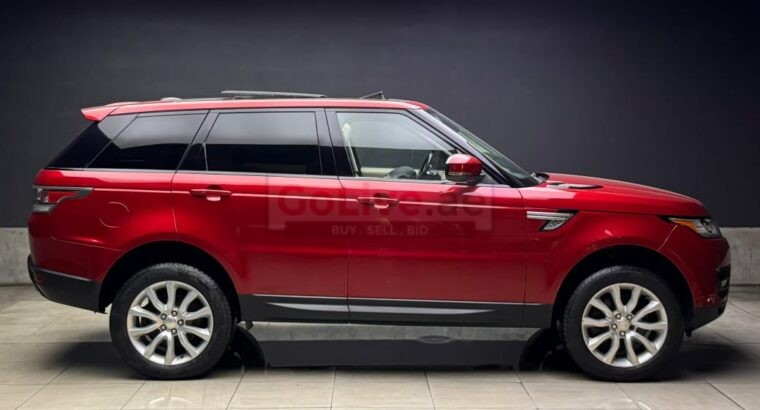 2014 I RANGE ROVER SPORT I HSE I FULL OPTION I Chery Red Limited Edition | Luxury Interiors