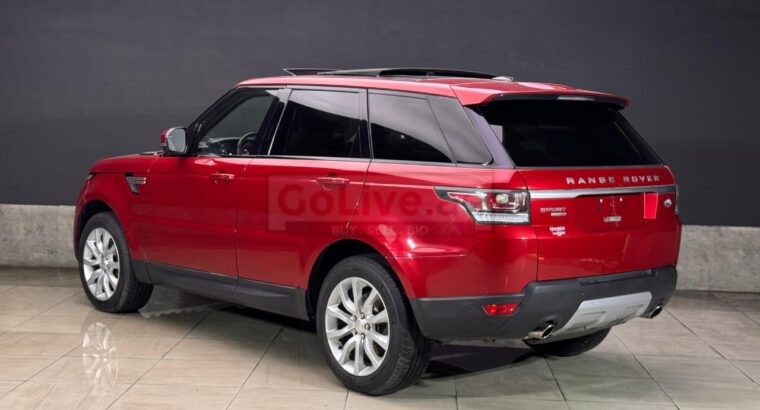 2014 I RANGE ROVER SPORT I HSE I FULL OPTION I Chery Red Limited Edition | Luxury Interiors