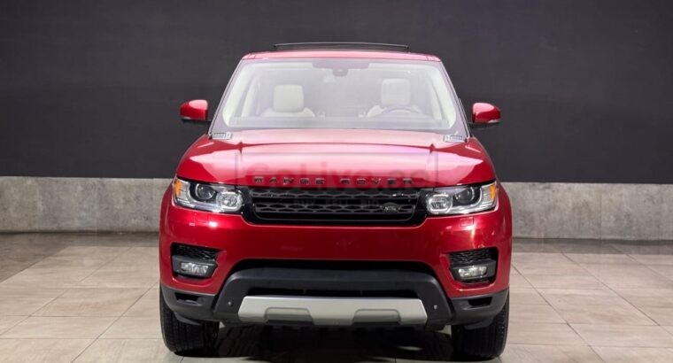 2014 I RANGE ROVER SPORT I HSE I FULL OPTION I Chery Red Limited Edition | Luxury Interiors
