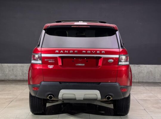 2014 I RANGE ROVER SPORT I HSE I FULL OPTION I Chery Red Limited Edition | Luxury Interiors