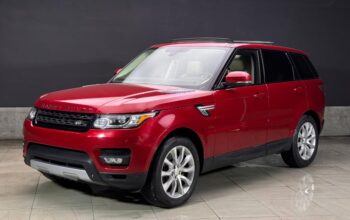 2014 I RANGE ROVER SPORT I HSE I FULL OPTION I Chery Red Limited Edition | Luxury Interiors