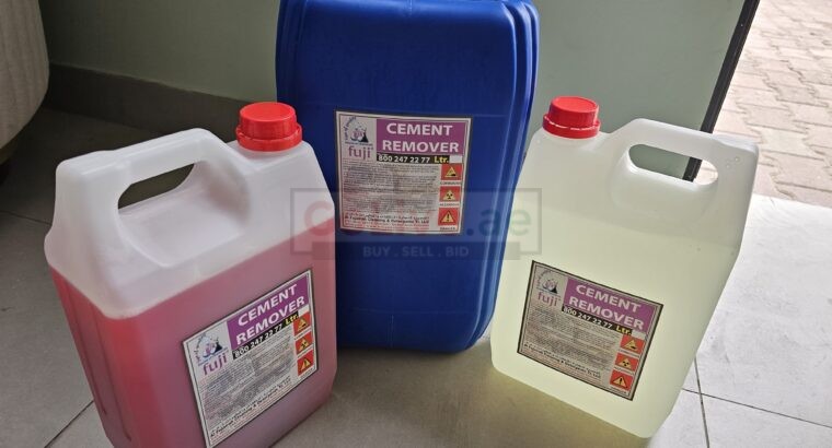 How to dissolve hardened cement ( Cement Solvent Chemical in UAE )