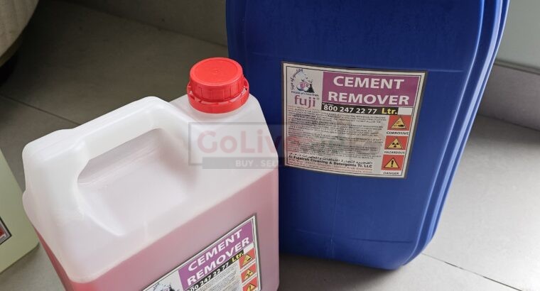 How to remove cement stains ( Effective Cement Remover Chemical in UAE )