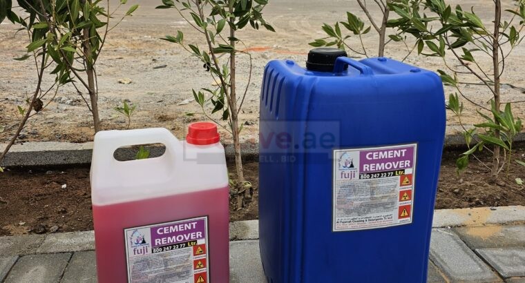 Bulk industrial cement remover ( Ready Mix Trucks Cleaning Chemical in Dubai , Sharjah, Abu Dhabi, Al Ain, Ajman, Umm Al Quwain, Ras Al Khaimah, Fujairah )