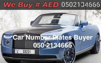 Sharjah Luxury number plates Buyer