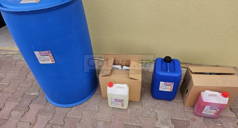Cement remover for bricks ( Bricks Cleaning Acid in Al Ain UAE )