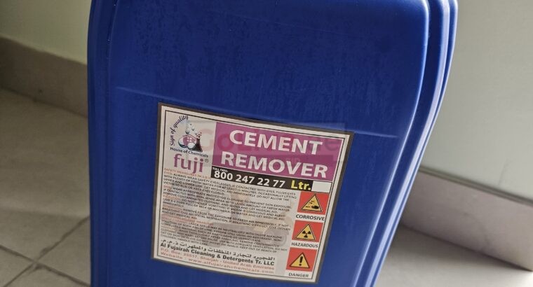 How to remove cement stains ( Effective Cement Remover Chemical in UAE )
