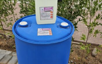Industrial cement remover delivery in UAE ( GelAcid Cement Remover )