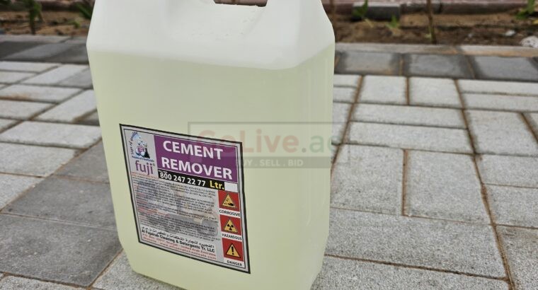 Remove cement from floors ( Cement Scale Remover in UAE )