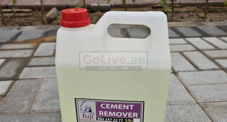 Remove cement residue ( Cement Solvent Supplier in UAE )