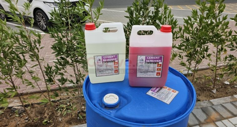 Bulk industrial cement remover ( Ready Mix Trucks Cleaning Chemical in UAE )